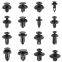 PVC Push Type Rivet Retainer Fastener, Bumper Car Plastic Rivet Fasteners