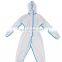 En14126 Hospital Protectively Clothing Doctor Safety Ppe Disposable Coverall Medical Protection Suit With Hood