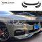 5S G30 G38 glossy/water print material autoparts front lip fit for G30  front bumper body kit for car