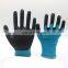 15g black nylon and spandex ultrafine foam glove