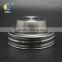 2016 factory new designed silver cocktail shaker 70mm stainless steel lid for mason jar