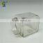 280ml square glass food jar with tinplate lid