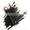 20pcs Custom Professional Foundation Eyebrow Eyeliner Brushes Cosmetic Concealer Eyeshadow Brushes Eye Makeup Brush Set