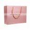 Customised Logo Design Printed Jewelry Packaging Clothing Wedding Small Luxury Paper Gift Bags With Handles