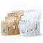custom 50g 500g 1kg biodegradable packaging coffee bags with zip per in other packaging materials