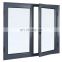 Australia standard hinged windows double glass black windows casement window