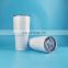 20oz 30oz Sublimation Blanks Double Wall Stainless Steel Tumbler with Straw