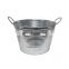 High Quality Stainless Steel Inflatable Hammered Table Beer Rattan Double Wall Tin Wine Ice Bucket