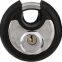 4 digit combination discus padlock with colorful anti-collision ring