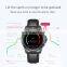 SANDA CK23 Hot Sale Men's Smart Health Blood Pressure Heat Rate Leather Touch Screen Android GPS Smart Watch