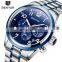 BENYAR BY-5138M Men Quartz Watches Business Army Military Chronograph Waterproof Top Brand Luxury Clock Relogio Masculino