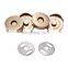 Custom Flatback Round Strong Magnet Buckle Snap Metal Magnetic Button For Clothing And Bag