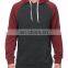 Sialwings american style pullover custom hoodies raglan long line jumpers Fleece Drawstring Gym sweatshirts