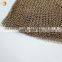 Stainless steel 304 chainmail sheet Fireplace screens indoor curtain
