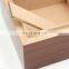 Custom high gloss finished wholesale modern okoume solid  fancy humidor cigar wooden luxury cigar humidor