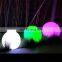pillar gate led ball lights event outdoor beach solar charging  led ball light sphere lamp