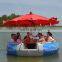 Resort Donuts boat with BBQ grill Resort water game BBQ donuts boat