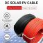 Solar PV Cables Solar Cable TUV Single TUV Single Core 6mm Supplier