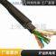 Wet spray mechanical cable 3*35 3*16/3 polyurethane double sheathed drum reel cable