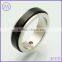 Fashion Jewelry Gold plated stainless steel stripe ring band for men