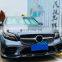 W205 C Class Carbon Fiber Front Lip Front Bumper Lip For Mercedes Benz W205 C Class C180 C200 C260 C300