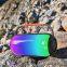 Luminous Speaker bottle Speaker radio Blue Tooth Mini Size Portable High Quality Ktv Microphone Speaker Wireless For Home