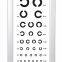 2024 Far Near Vision Standardized Eye Chart Visual Testing Pocket Eye Chart, Snellen Pocket Eye Chart Rosenbaum Pocket