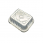 Aluminum Foil Tray 350ml Rectangular Disposable Container for Food Storage and Baking
