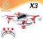 China Manufacture Syma X3 2.4G 4CH UFO RC Helicopter Remote Control Toy