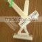New Wood Handle Straight Edge Stainless Steel Safety Razor /hotel shaving kit