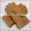 Ladies fabric dress gloves and double face wholesale winter gloves