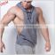 Low Cut Sides Plain 100% Polyester Dry Fit Racerback Stringer Muscle Hoodie                        
                                                Quality Choice