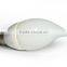 Ultra brightness 110v 220v 3528 ceramic e14 1.5w led candle with tail