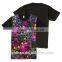 wholesale full printing black his-and-hers cotton t shirt bulk china