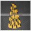 6" X 24" Tread Black and Yellow Adhesive Anti Slip Non Skid Abrasive Safety Tape WATCH YOUR STEP
