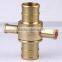Al BS instantaneous fire hose adapter john morris type