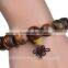 Natural Beads Hand Carved Buddha Prayer Men Wooden Bracelet
