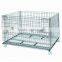 galvanized steel Wire Storage Cage / Warehouse Cage