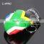 RANDOM Mix Colors Wholesale South Africa Flag Print Custom Leather Mini Boxing Glove Key Ring