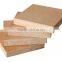 Poplar Core Plain Melamine Laminated Blockboard For Furniture