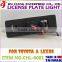 Auto accessories LICENSE PLATE LIGHT Car License FOR TOYOTA CAMRY