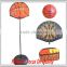 2 in 1 New Kids Basketball With Dart Target Board Stand Backboard Hoop Ball Game