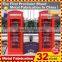 public metal telephone booth factory direct sell