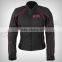 Men Motorbike Black & Pink Lining Cordura Jacket Made of 100% Polyester 600D, Inside waterproof & Breathable fabric