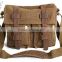 Top Quality Cheap Price A Set Khaki Vintage Canvas Military Bags Rucksack