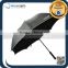 Windproof protection automatic black sun umbrella, rain bike umbrella