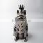 Frog Ceramic Candle Holder with Crown