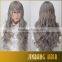 Top Quality 80cm Soft Hair Sexy Fashion Long Wave Lady's Synthetic Hair Wig Full Lace Cosplay Wig Gift