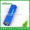 mini torch light 9 leds flashlight blue color super bright and waterproof for 3AAA battery emergency flashlight