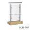 Shenzhen Launch Stainless Steel Square Handrail Post With Glass Clamp